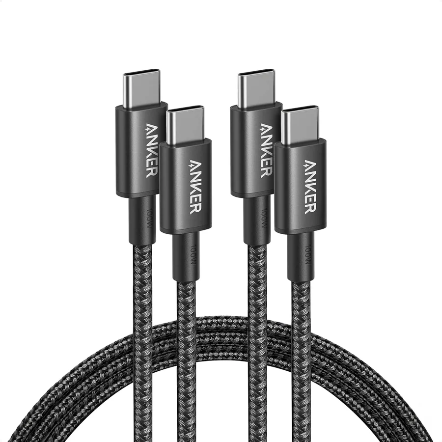 Product image: Anker 100W USB-C cable two-pack