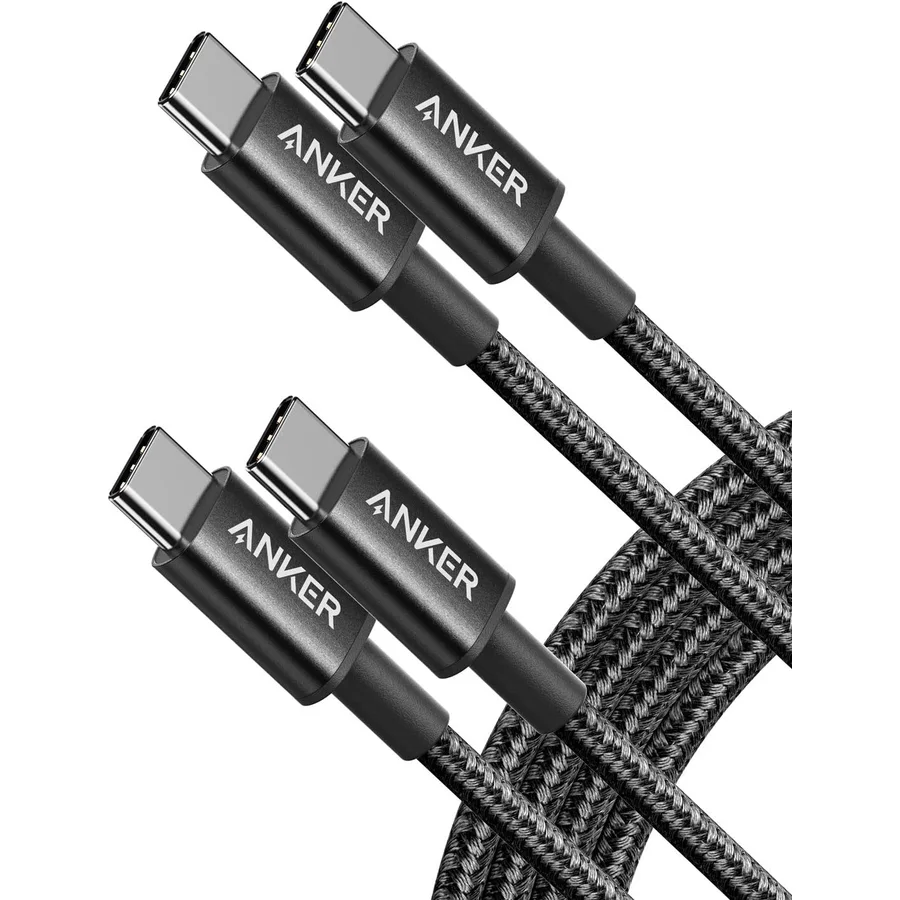 Product image: Anker 60W USB-C cable two-pack