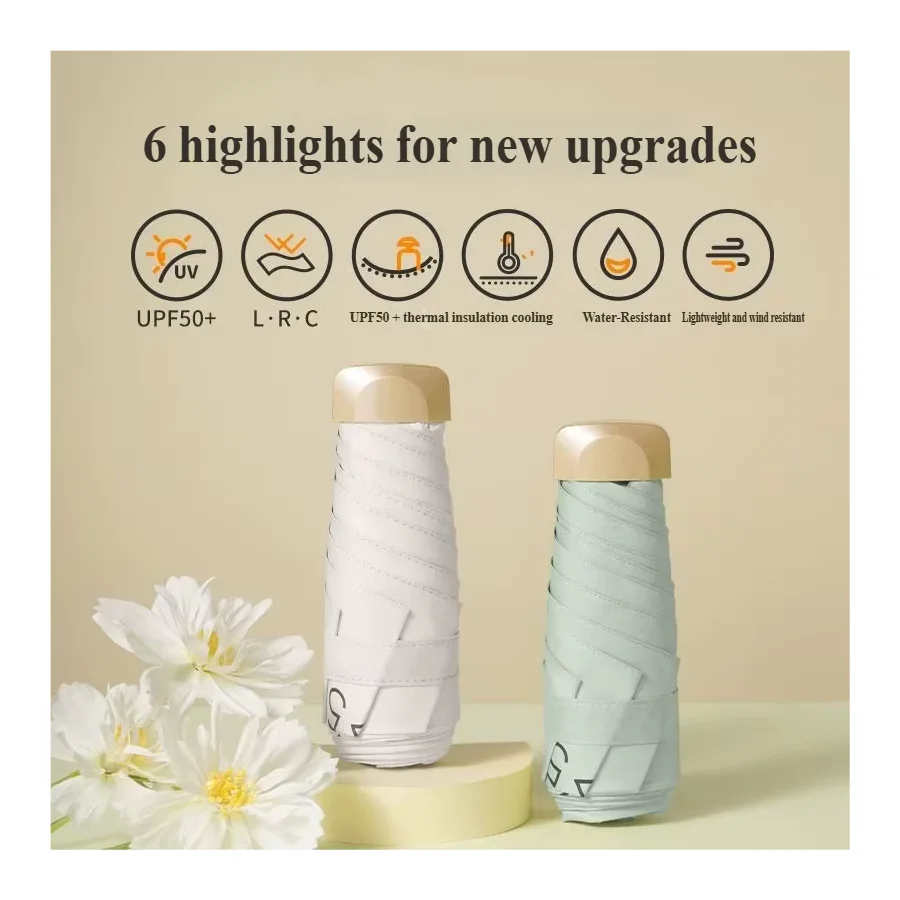 Product image: Compact umbrella with UV protection