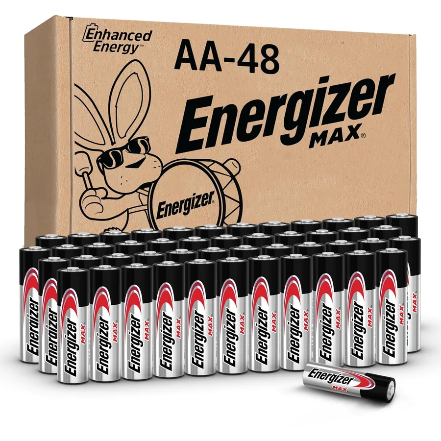 Product image: Energizer MAX AA batteries, 48-pack