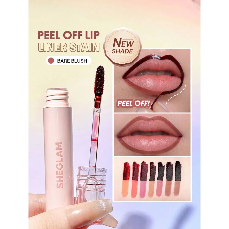 Product image: SHEGLAM peel-off lip liner stain in Chocoholic