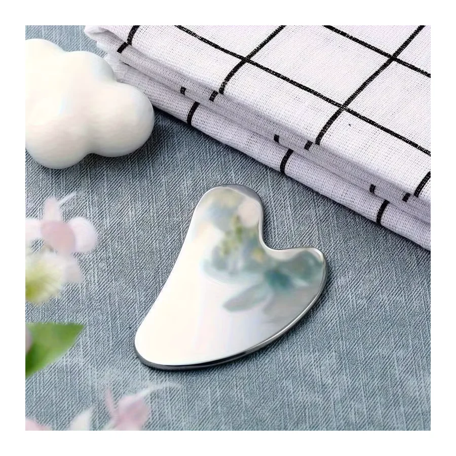 Product image: Stainless-steel facial massage tool