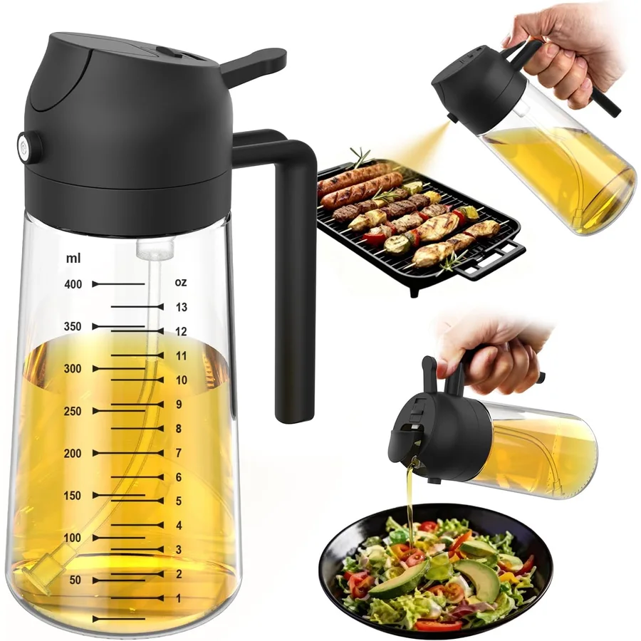 Product image: TrendPlain glass olive-oil sprayer and pourer